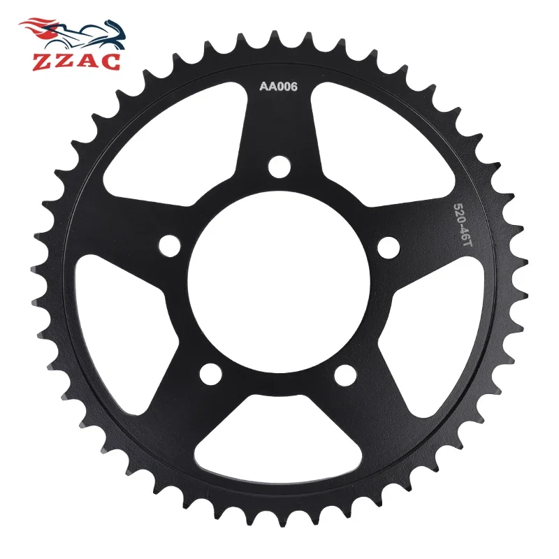 

520 46T 47T 20CrMnTi Motorcycle Rear Sprocket Sprocket For Suzuki GSR250 GSX250 GW250 SFV650 SV650 DL250 SV650A SV650XA GSX250R