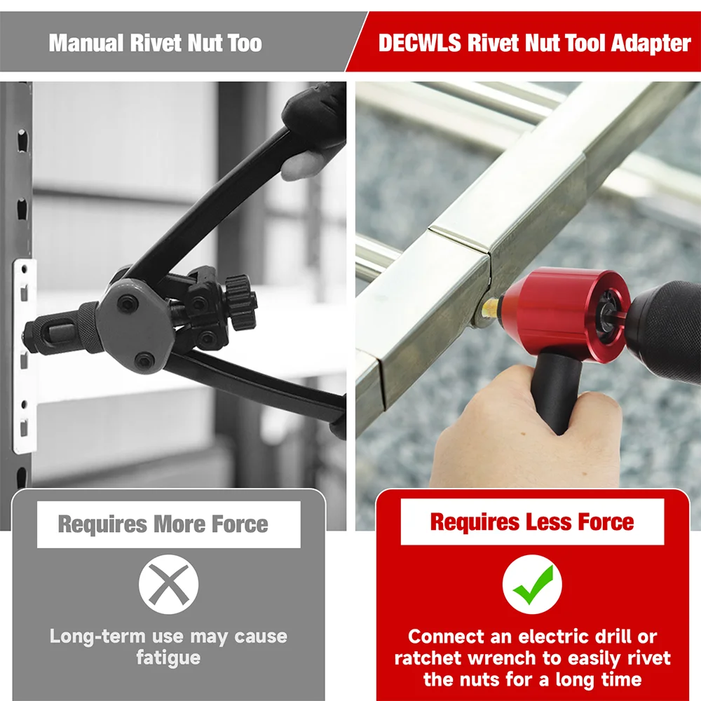 เครื่องโลดโผน,เมตริกM3 M4 M5 M6 M8,นิ้ว 6-32, 8-32, 10-24, 1/4-20, 5/16-18,ในครัวเรือนโลดโผนเครื่องมือ,ไฟฟ้าrivet nut gun converter,เกรดอุตสาหกรรมโลดโผนเครื่องมือ, รวมทั้งก้านสูบด้วย
