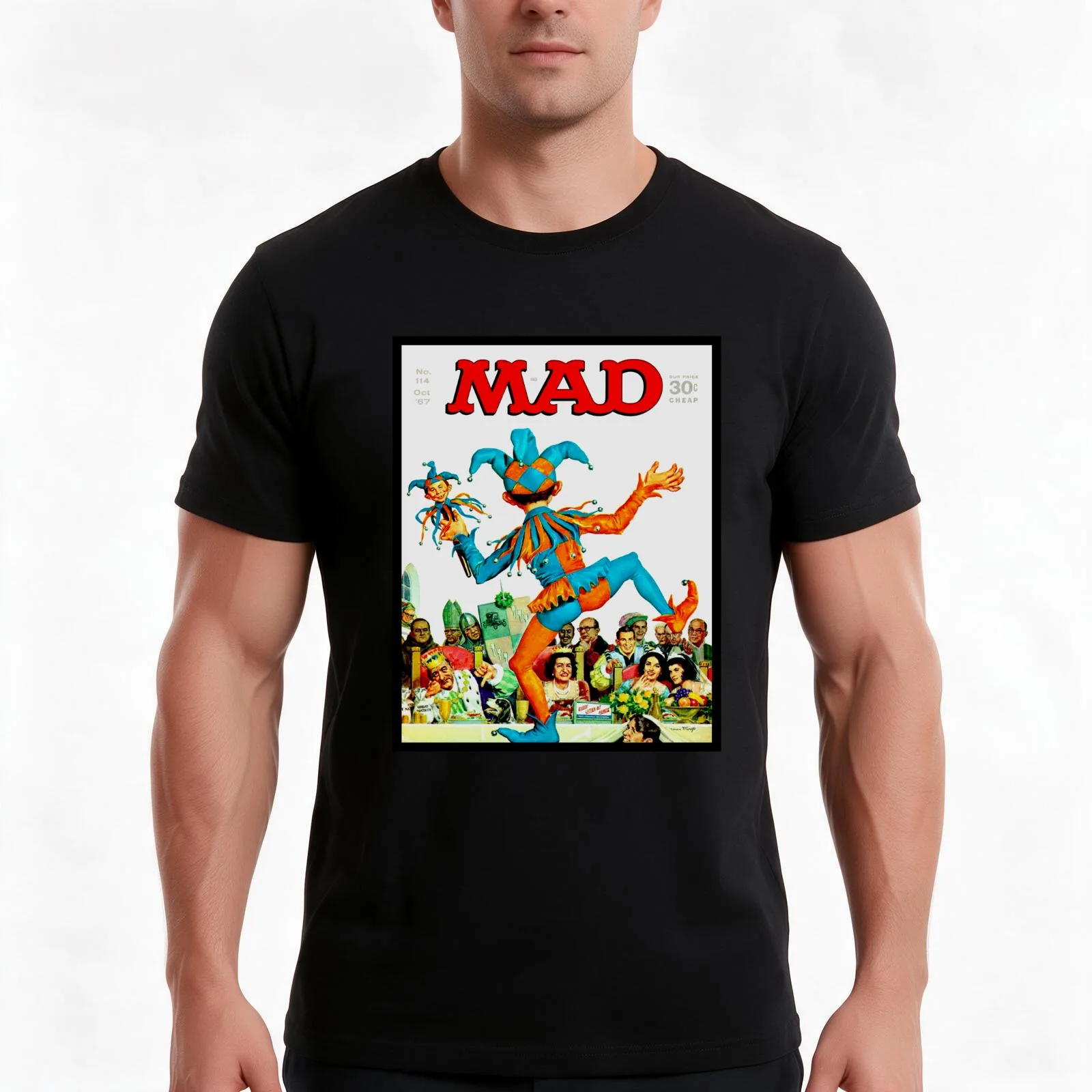 YES!, ANOTHER CLASSIC VINTAGE MAD MAGAZINE COVER ART T-Shirt, Summer Casual Cotton Tee, Oversized Streetwear Tops, 100% Cotton