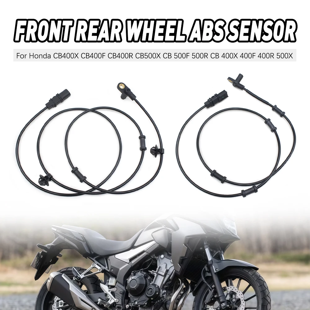 

For Honda CB400X CB400F CB500X CB500F CBR400R CBR500R CB 400 500 XF CBR Motorcycle Accessories Front Rear ABS Wheel Speed Sensor