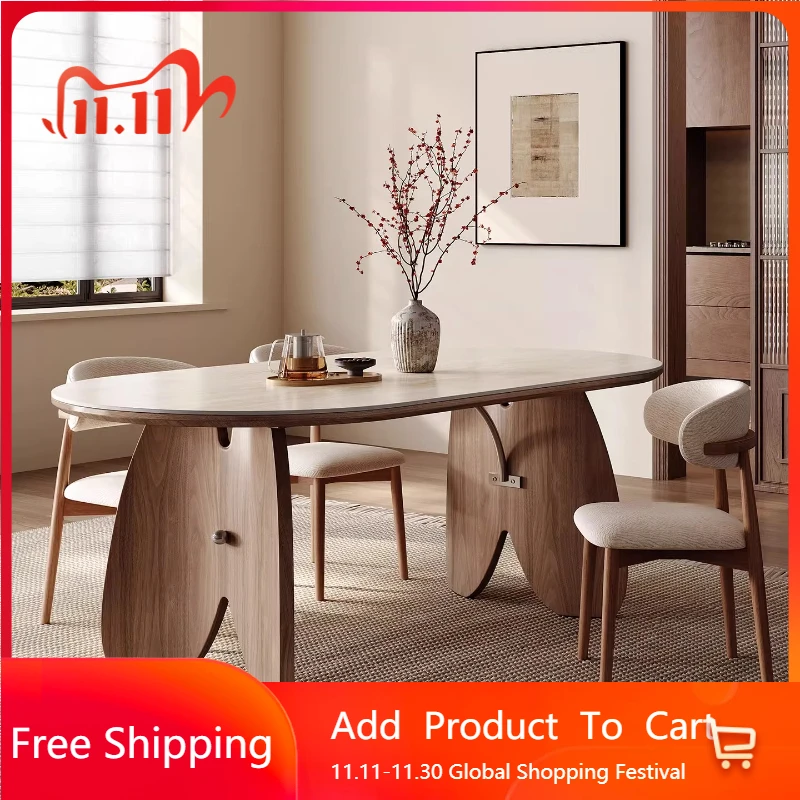 

Wood Chairs Dining Table Conference Restaurant Coffee Children Dining Table Mahjong Living Room Mesas De Jantar Home Furniture