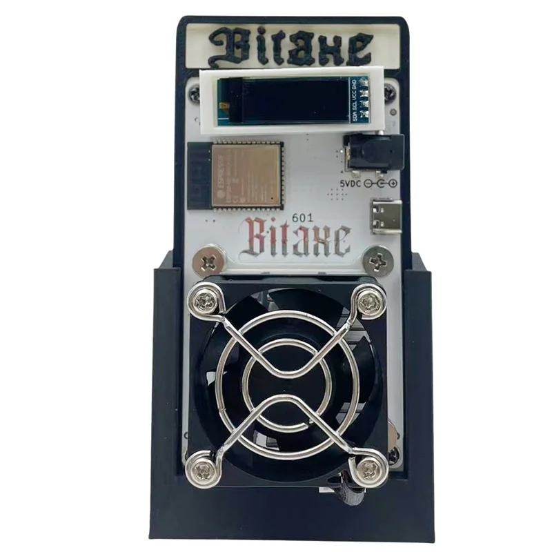 BM1370 رقاقة Bitaxe Gamma 601 1.2TH/S 18W BTC Solo Miner من Antminer S21 Pro Stand Crypto Asic Miner مع US PLUG-ABIU