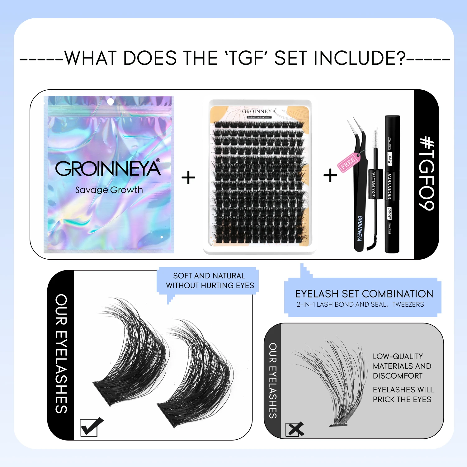 Fluffy Cluster Lashes 5