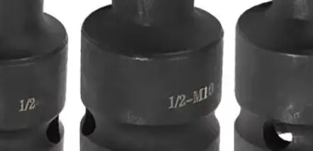 

5PCS Suqare Screw Taps Sockets 1/2 Inch Driver For Electric Driver Wrench 6-14mm High-selling Power Tool Accessories