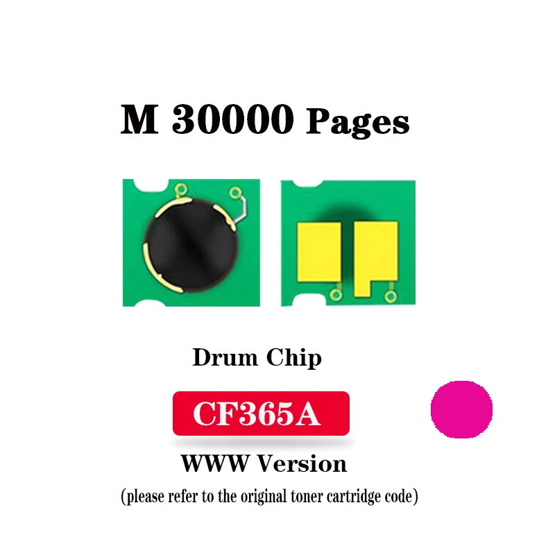 Hohe Qualität CF358A/CF359A/CF364A/CF365A Trommel Chip für HP LaserJet M880z/M880z + NFC/m855xh/M855dh/M855x