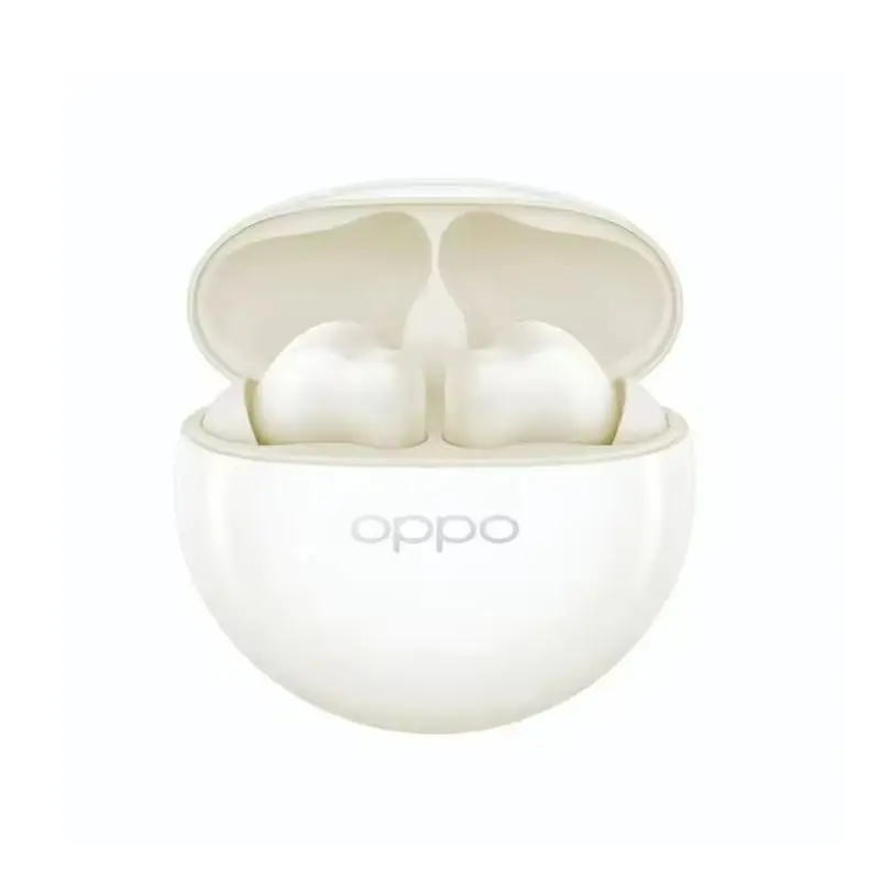 سماعات أذن لاسلكية أصلية من Oppo Enco Air3i - حافظة مفتوحة وعمر بطارية طويل مريح للارتداء