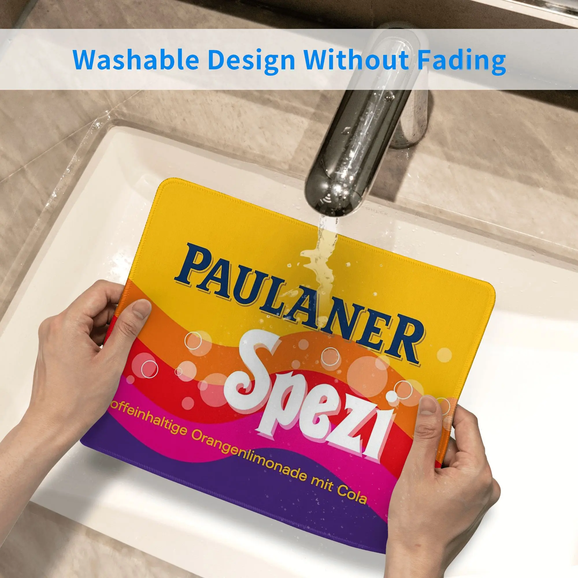 PaulanerSpezi ميونيخ ماوس الوسادة الكمبيوتر لوحة المفاتيح ماوس حصيرة ألعاب الكمبيوتر المحمول مكتب حصيرة مكتب الملحقات الجدول الحصير