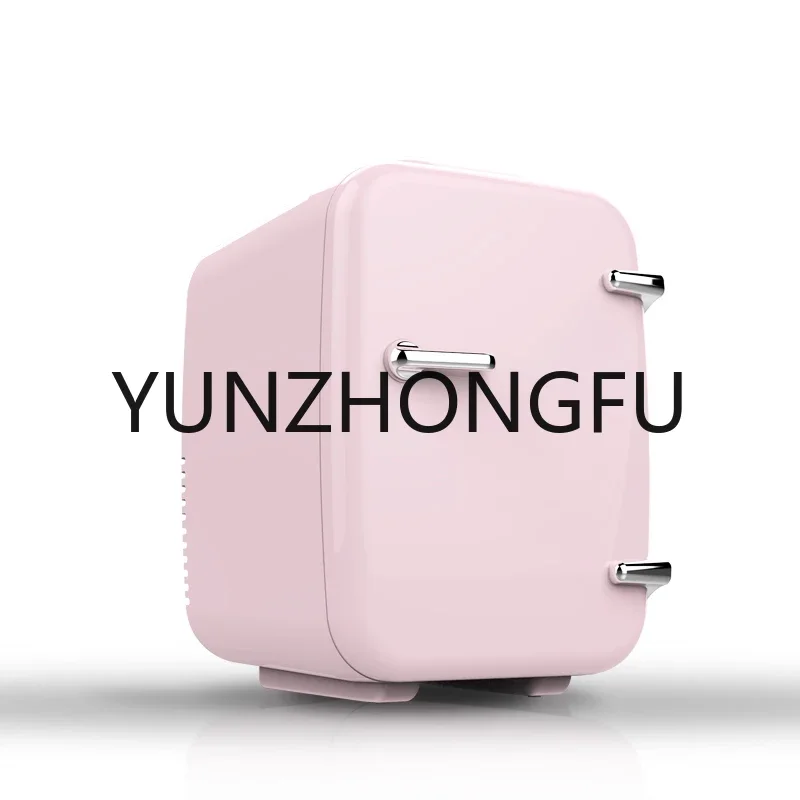 4L retro novelty cosmetic cooler and warmer mini fridge for beauty skin care make up fridge refrigerator small