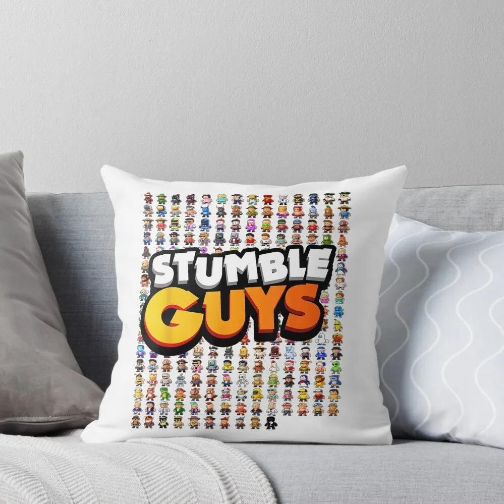 

Stumble Guys Guys Funny Game Throw Pillow Ornamental Pillow christmas ornaments 2024 Couch Cushions