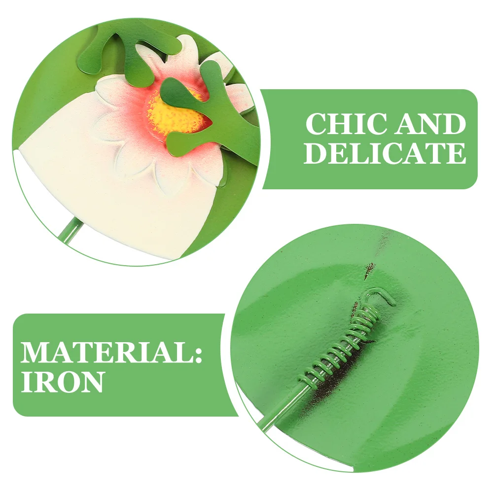 

3Pcs Frog Garden Stake Decor Metal Iron Craft for Outdoor Lawn Yard Patio Decorative Stakes Nature-Inspired Garden Accessories