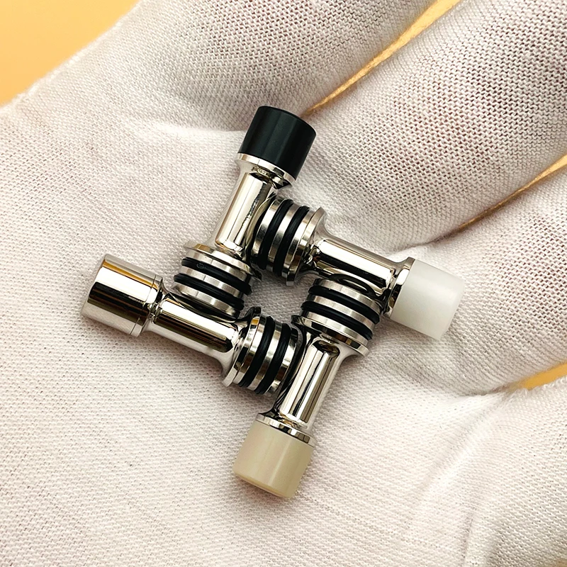 DSX Diplomat MTL RTA 탱크용 510 드립 팁 스테인리스 스틸 미러 광택 POM PEEK 소재 마우스피스, 루즈벨트 스타일