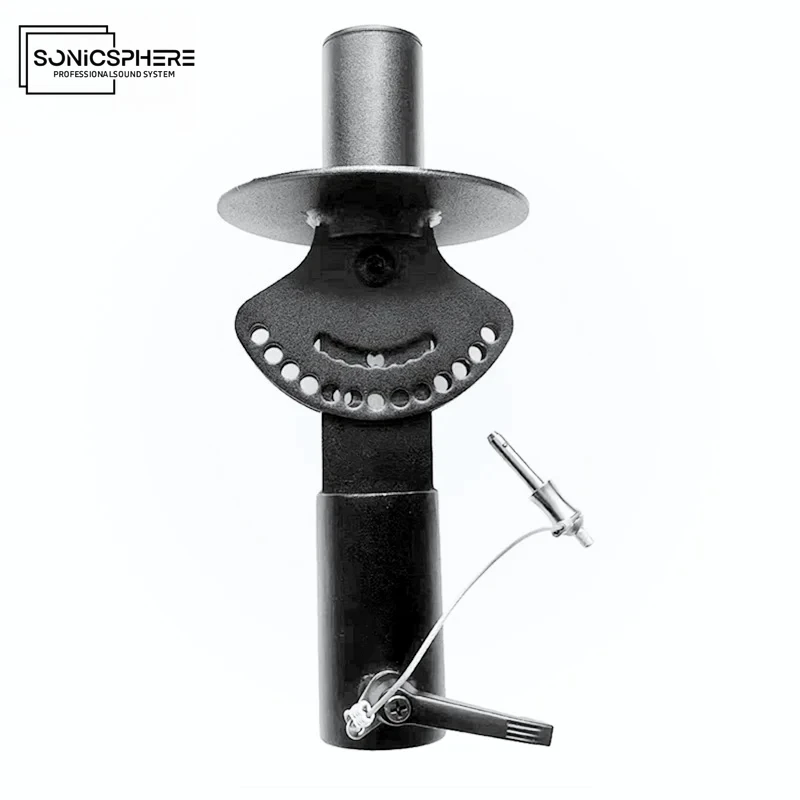 

2-Pack Steel Speaker Wall Mount, 360° Swivel & Tilt, for Sound Bar/Subwoofer