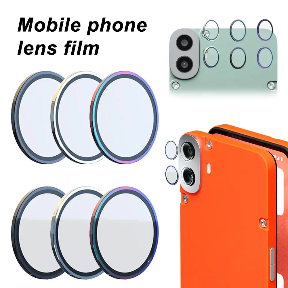 Filme de Sensibilidade de Lente para Tudo Cmf Telefone 1 Vidro Ultra-Clear Transparente Alto-Alumínio, Resistência a Risque, Câmera Proteger, O3d4
