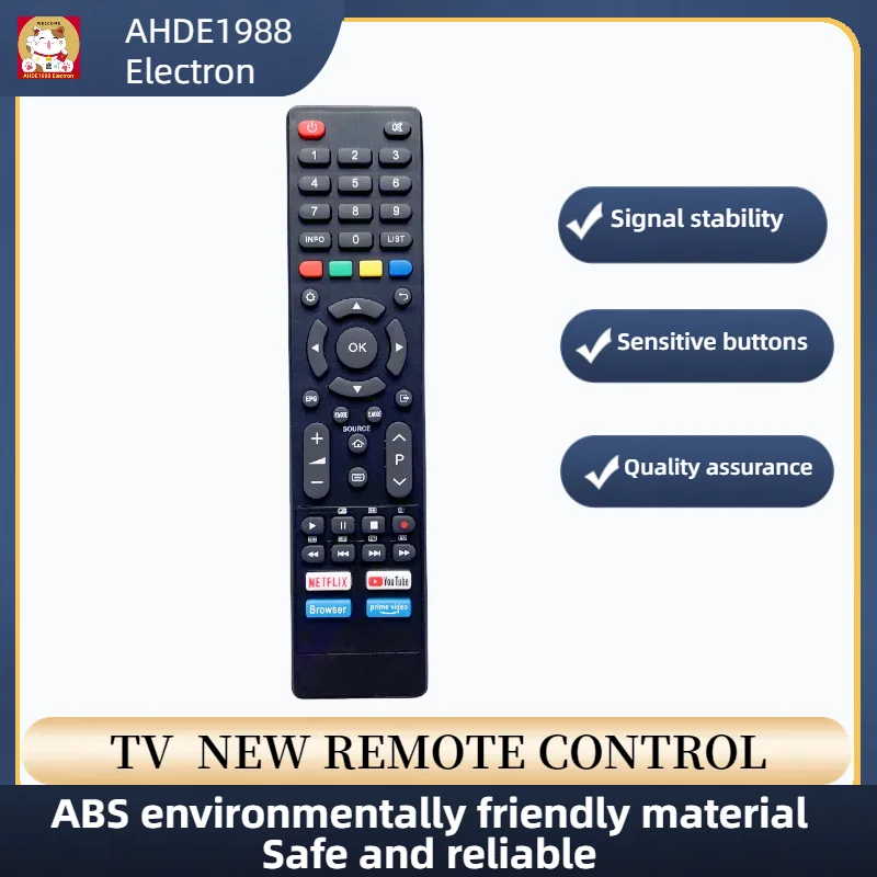 NEW Remote Control For HYUNDAI UHD 4K Smart LED LCD HDTV Android TV HYLED4021NiM