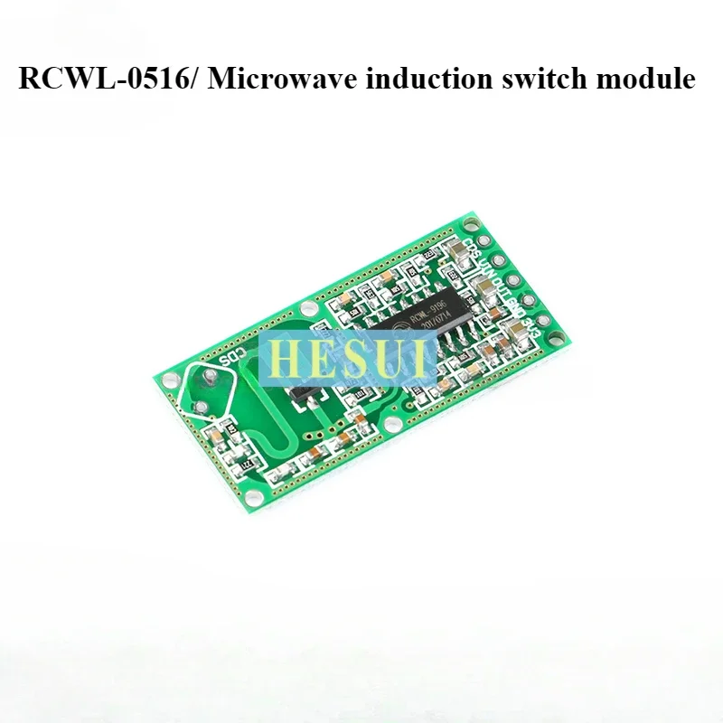 Microwave sensing switch module radar intelligent sensing/human sensing detection