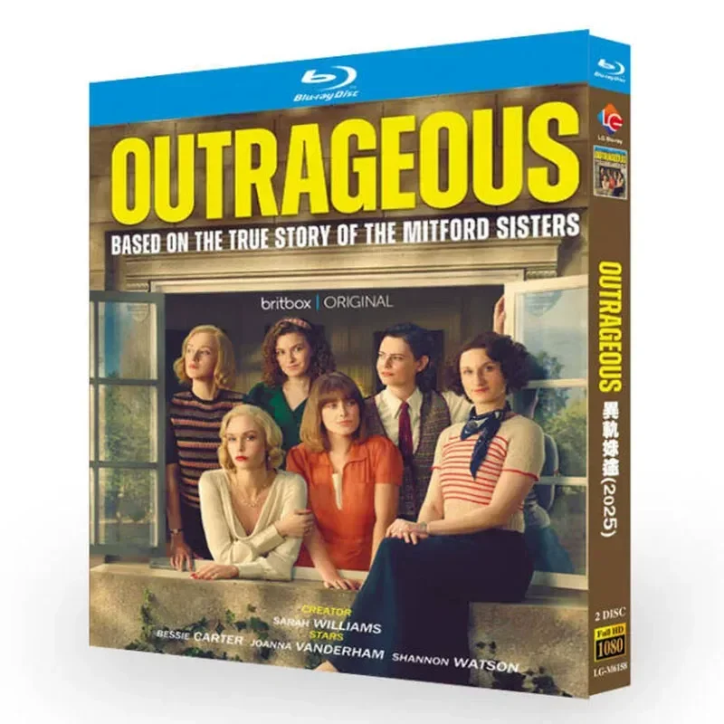

BD Blu-ray Disc American Drama Different Traces The Six Sisters The Mitford Girls 2 Disc Box