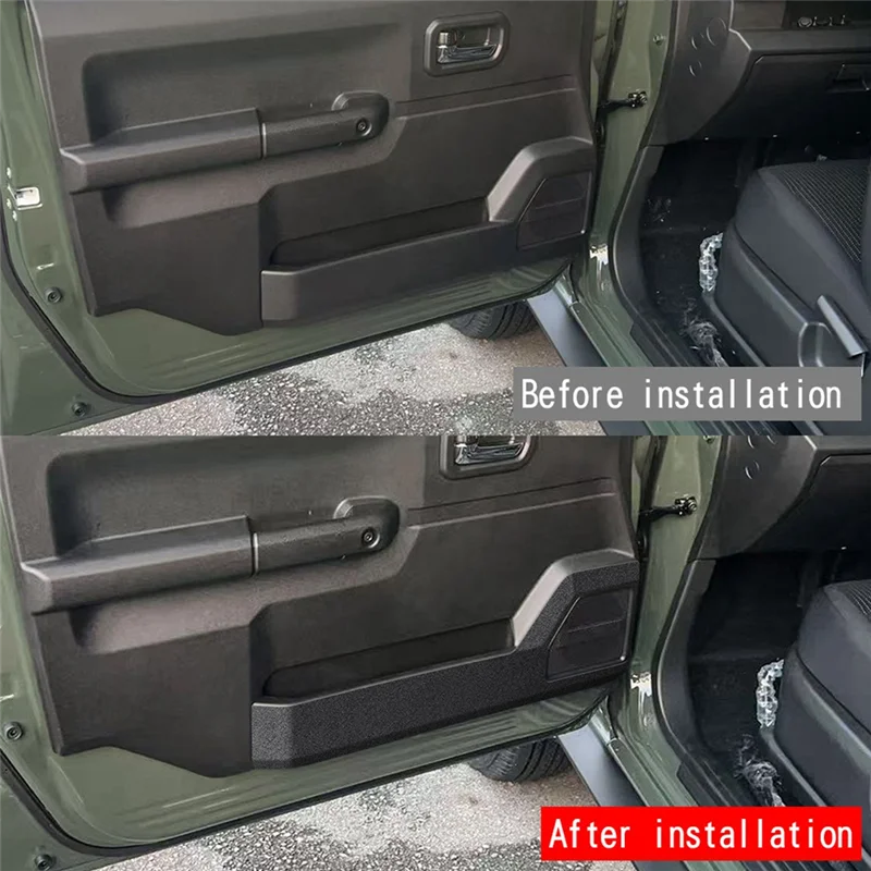 إطار مضاد للركلة لباب السيارة لسوزوكي جيمي نوميد 2025 2026 غطاء مقاوم للخدش للباب الجانبي