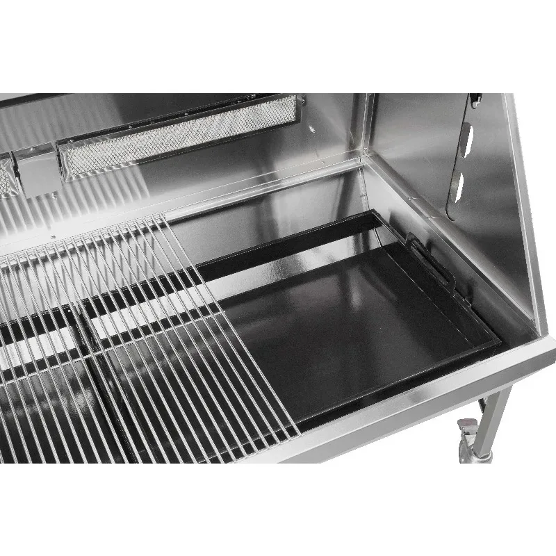 Stainless Steel Butane Gas BBQ Grill for Outdoor Kitchens Pig Lamb Spit Roaster Metal Garden Party Pork Roaster