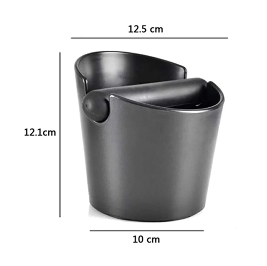 

coffee accessories Professional Supplier Cafes silicone Stainless Steel Under Grinder Coffee Knock Box