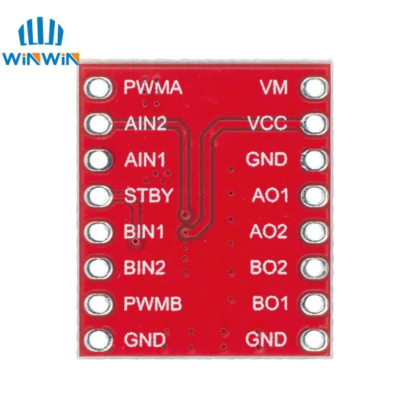 Driver doppio motore TB6612 1A TB6612FNG per microcontrollore Arduino migliore di L298N