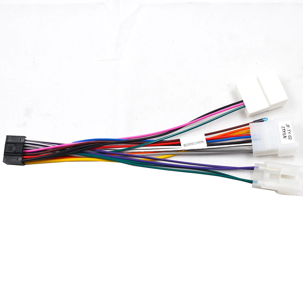 أندرويد راديو السيارة مشغل وسائط متعددة الملحقات سلك محول تسخير كابل لتويوتا كورولا هايلاندر RAV4 فيوس يارس