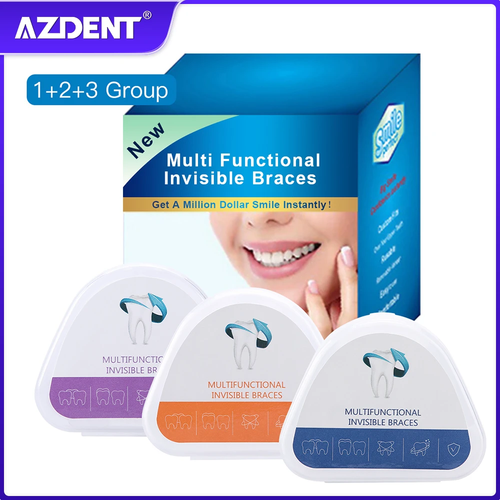 Orthodontic Braces Dental Braces Instanted Silicone Smile Teeth Alignment Trainer Teeth Retainer Mouth Guard Braces Tooth Tray