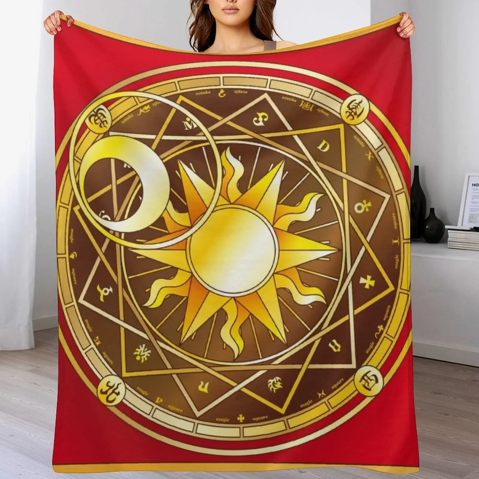 

Clow Card (00/52) Throw Blanket Camping blankets ands Kid'S Decorative Sofas Blankets