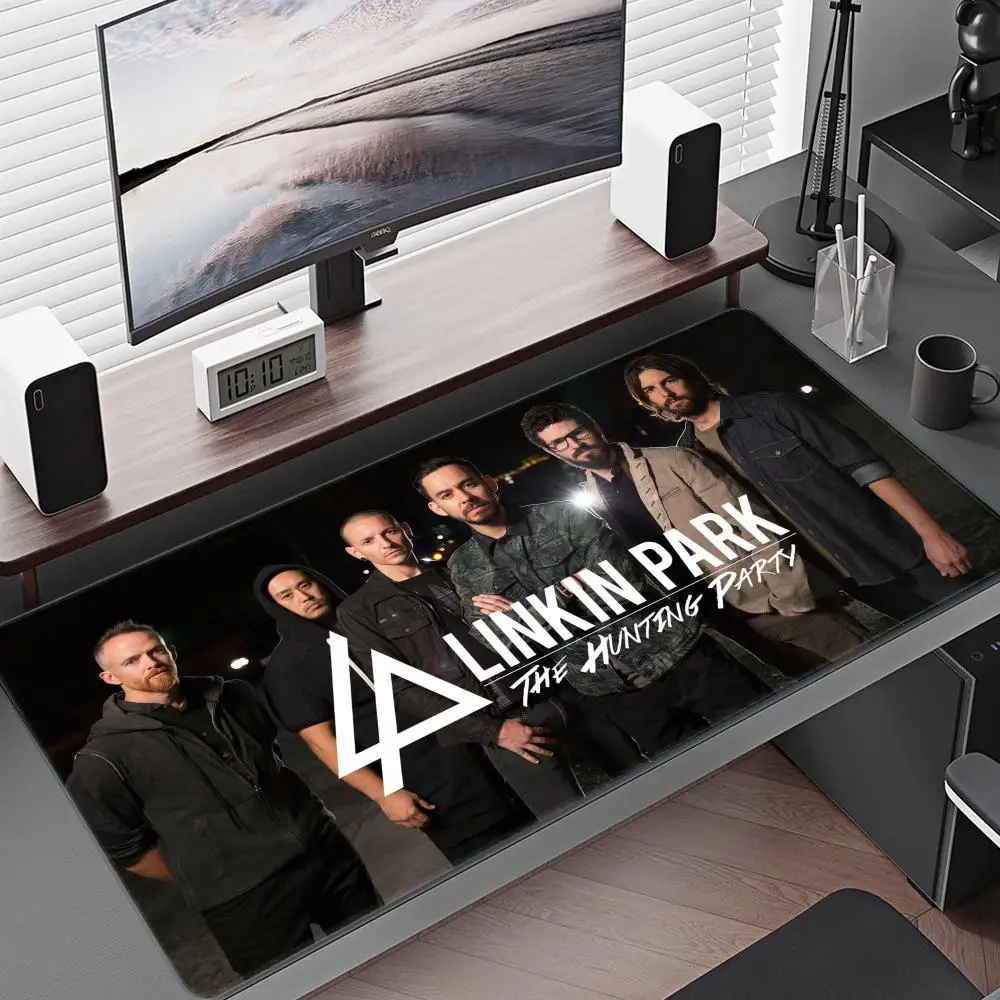 

L-Linkin Hot Band Park Mousepad Large Gaming Mouse Pad LockEdge Thickened Computer Keyboard Table Desk Mat