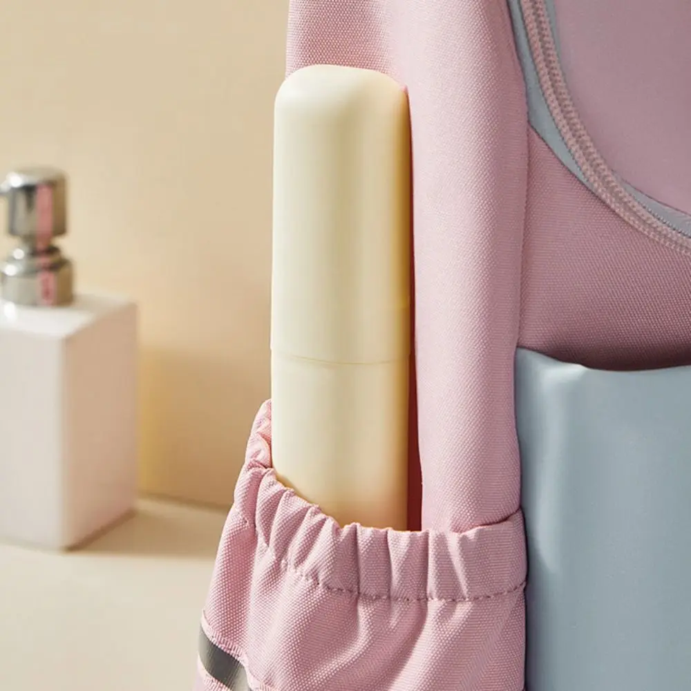 Reusable Multifunction Toothbrush Case Protective Cover Drainwater Toothbrush Box Holder Travel Camping Dust-Proof Tooth Glass