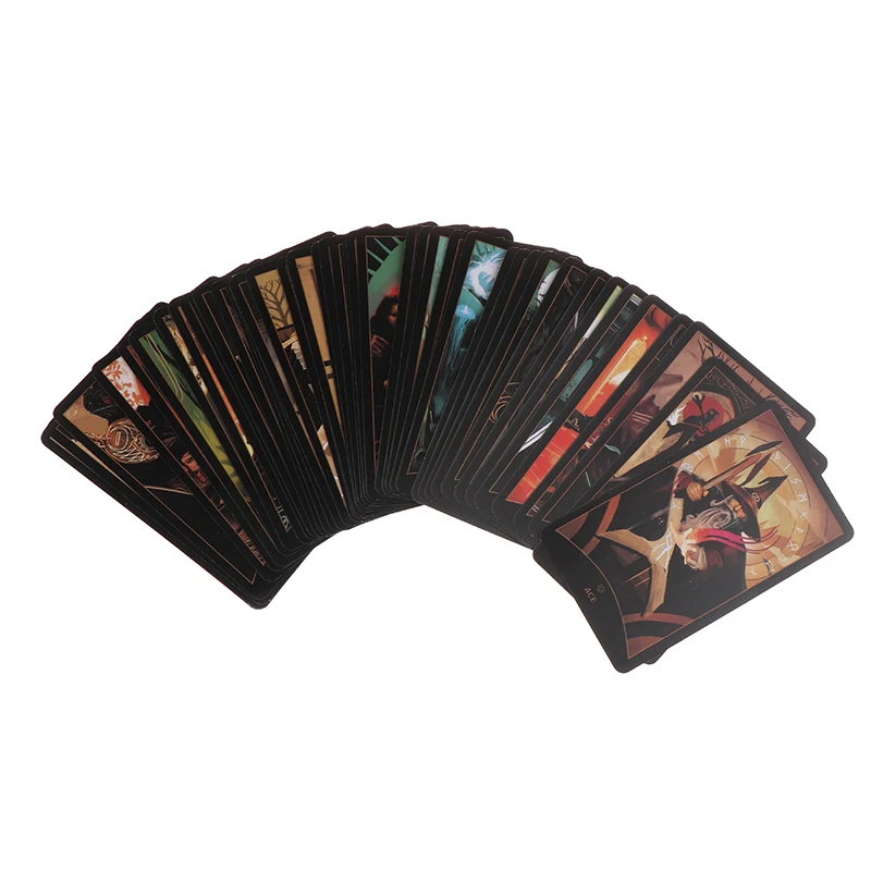 The Dungeons Dragons Tarot Card Prophecy Divination Deck Family Party Board Game Fortune Telling Game Beginners Cards