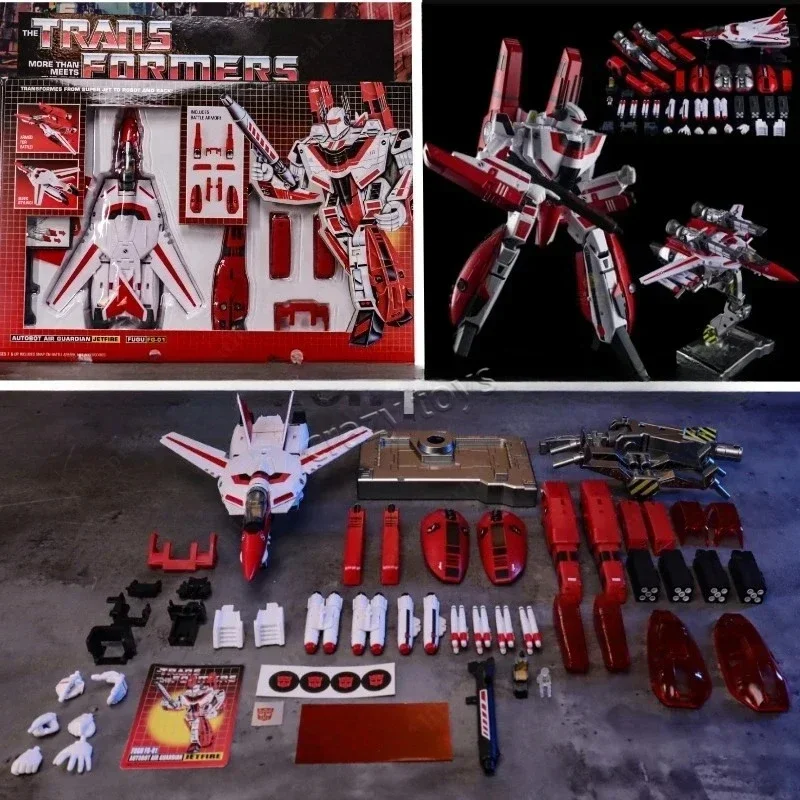【In Stock】FG01 FG-01 Jetfire G1 Macross VF-1S VF1S With Fast Pack Armour Transform Robot  Articulated Action Figure Collection view 2