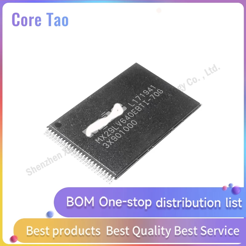 1pcs/lot MX29LV640EBTI-70G MX29LV640EBTI 29LV640EBTI-70G TSOP48 64MB FLASH memory chip in stock