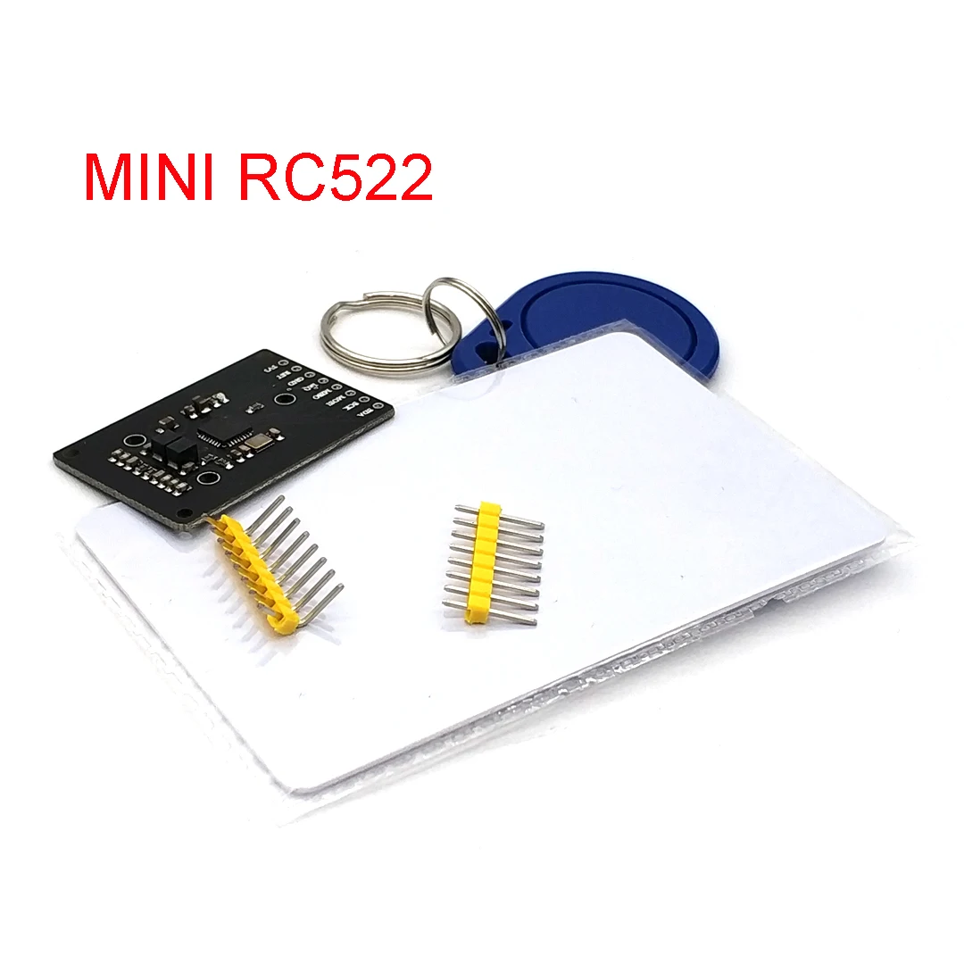 RFID Module RC522 Mini Kits S50 13.56 Mhz 6cm with Tags SPI Write & Read for Arduino Uno 2560