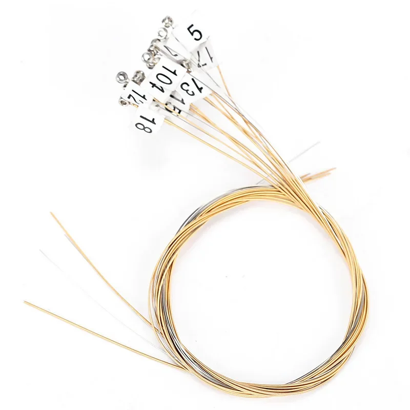 7/10/16/19/21-string Lyre String Set Harp Accessories High Quality Brass Wire Used For Laiya Piano Stringed Musical Instrument