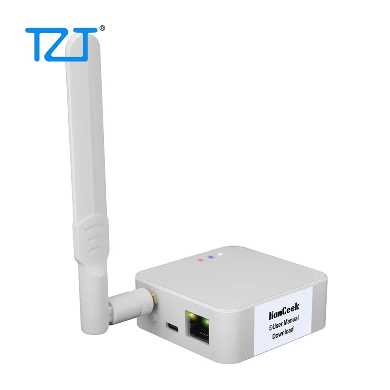 TZT HamGeek Zigbee 3.0 Coordinator Router Zigbee Gateway Wifi Router (White/Black) for HamGeek CC2652P Module Zigbee2mqtt