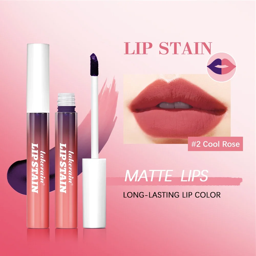 New Lip Stain Peel Off and Reveal  - Long Lasting Waterproof Pink Lip Tint Transfer Proof Natural Lip Stain