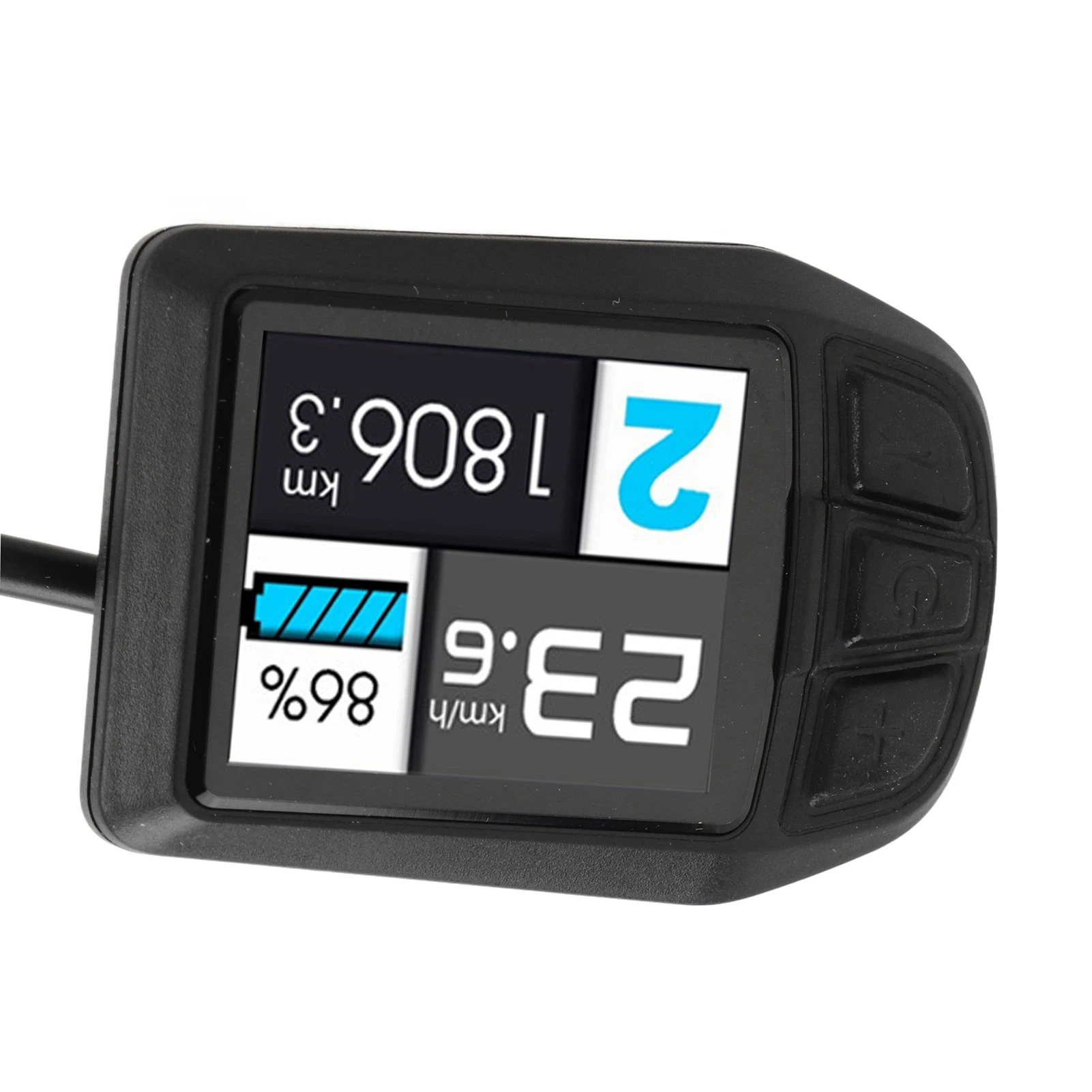 

Дисплей для электрического велосипеда, АБС-материал, водонепроницаемый, пылезащитный, многофункциональный, для электрического велосипеда, аксессуары для литиевого преобразования