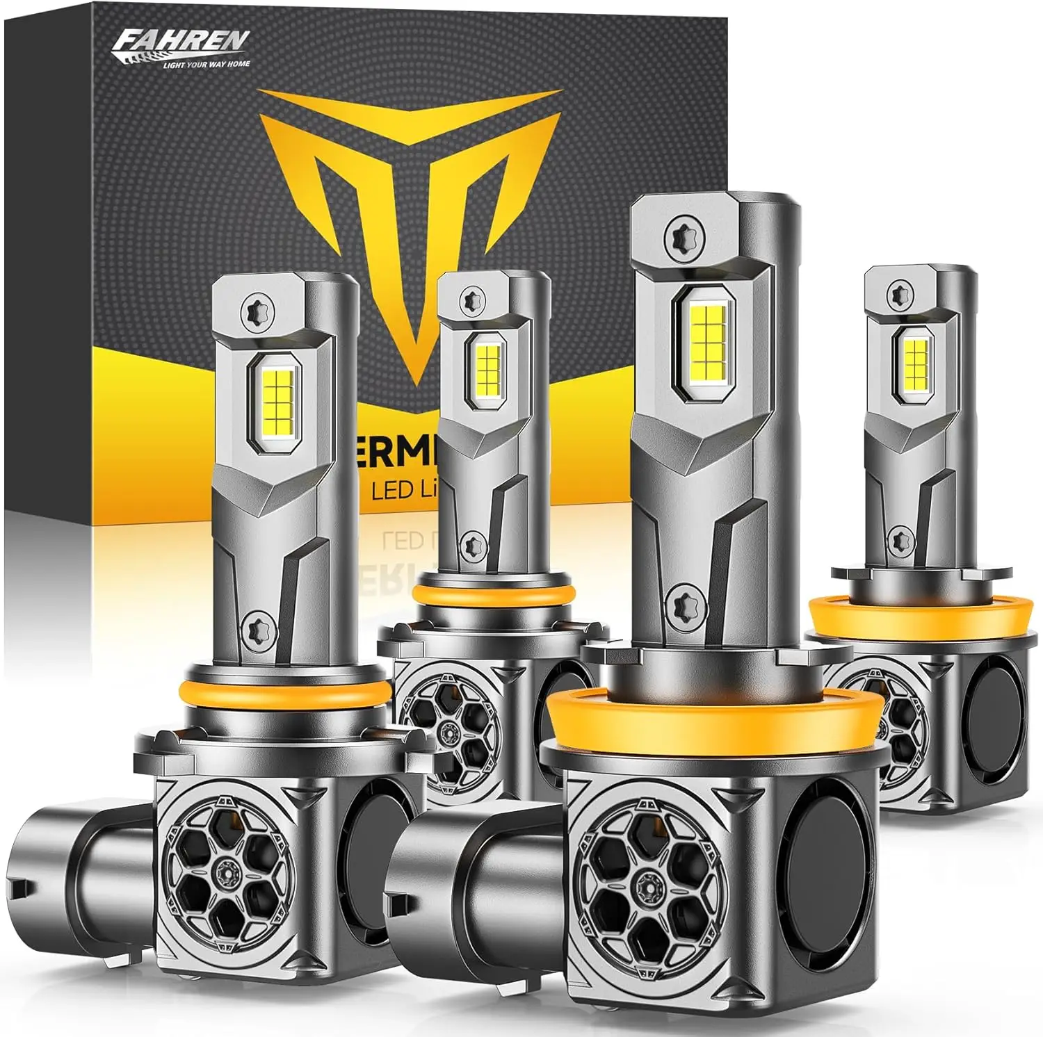 4PCS H11 9005 Led B… - image