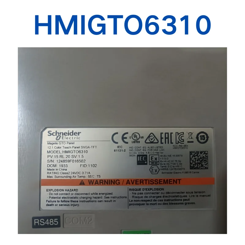 Used HMIGTO6310 Touch Screen Test Ok  Quick  Shipping