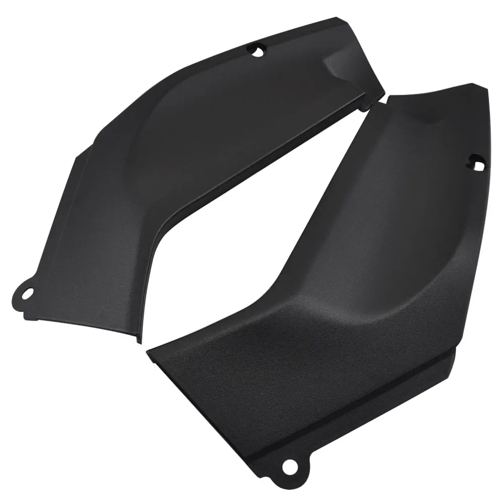 Aksesori Moto ABS Plastik Hitam/Panel Samping Serat Karbon Penutup Fairing untuk Yamaha YZF R1 YZFR1 1998 1999 2000 2001 Baru