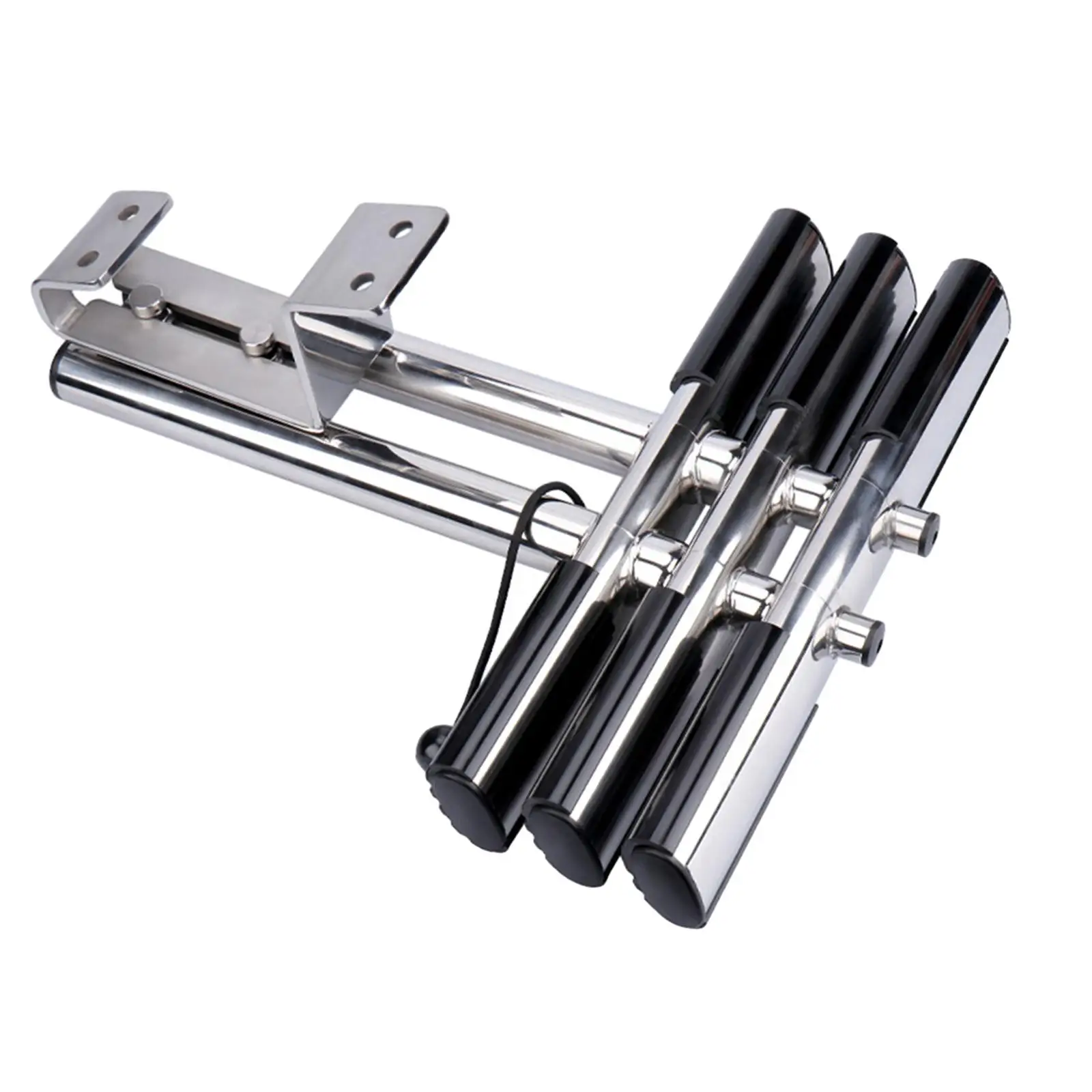 Telescoping Pontoon Boat Ladder Extendable Ladder for Marine Yacht Camper RV