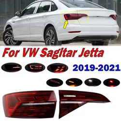 Car Accessories Rear Tail Light Fog Lamp Brake Reverse Turn Signal Auto Taillight For Volkswagen VW Sagitar Jetta 2019 2020 2021