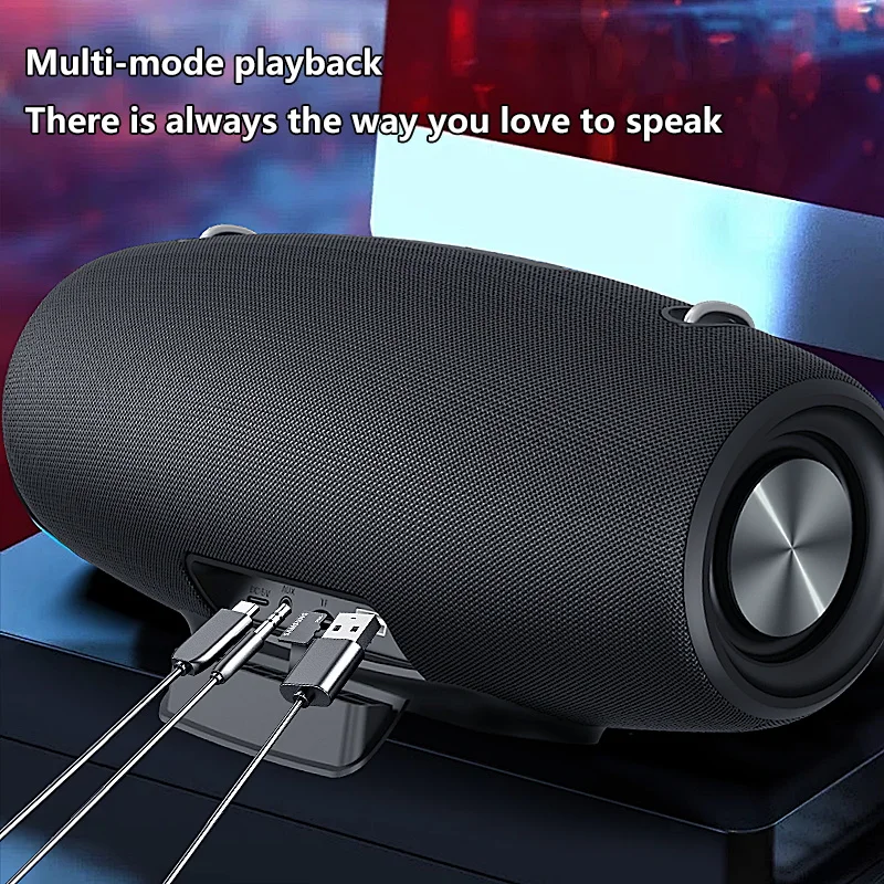 Zealot S67 Wireless Speaker WithShoulder Strap,Outdoor,Waterproof,Portable Speaker with Loud Stero and Booming Bass,40H Playtime view 4