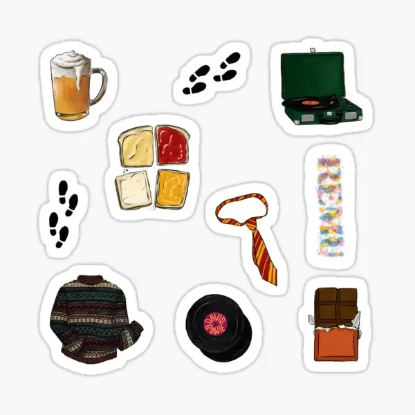 Paquete de pegatinas Marauders para decoraciones divertidas, botellas de agua para niños, impresión artística, fondo de dibujos animados para ordenador portátil, decoración de pared para parachoques del hogar y coche