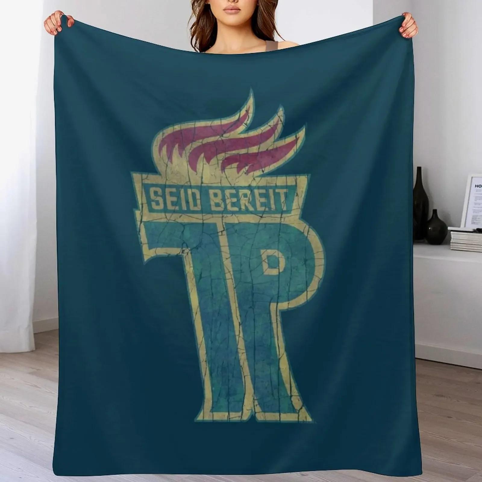 

DDR Young Pioneers Throw Blanket Vintage Personalized Gift cosplay anime Luxury Brand Blankets