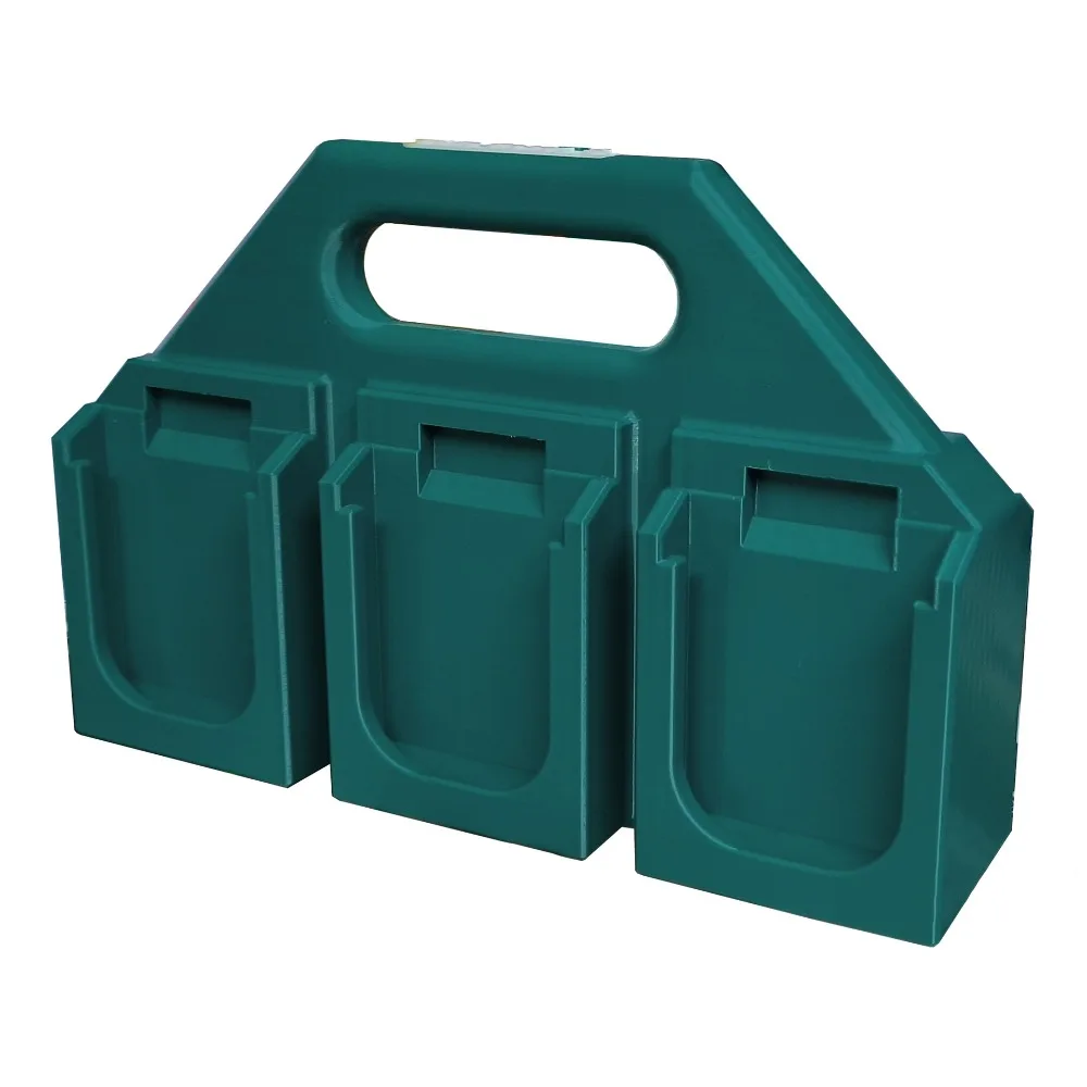 

Fixing Devices Battery Storage Rack 4 Slots/6 Slots 3D Printing Battery Portable Stand Drop-resistant Strong for Makita 18V
