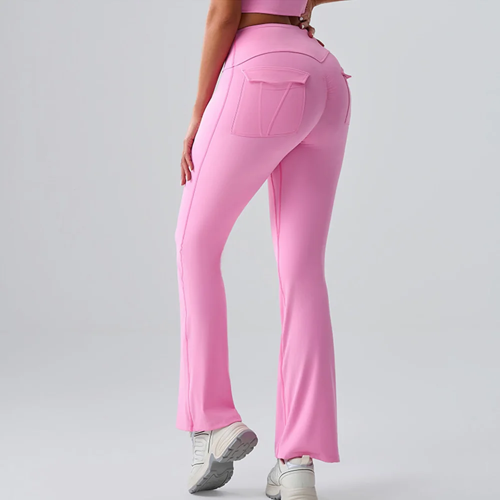 

Sports Pants With Sexy Women's High Waisted Elastic Fitness Lifting Buttocks Sports Tight Pants Running Yoga Pants Women's pants