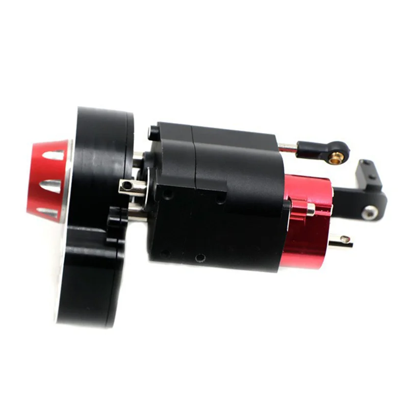 

ZIZI 1/10 Rc Crawler Car Dual Speed Wave Box Upgraded Wave Box Reverse Wave Box Replacement For Axial Scx10 I II III 90047 90057