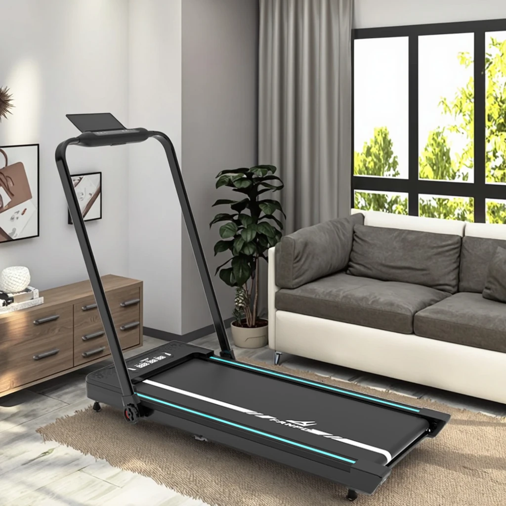 

ZJW STLF High Quality Newly Popularity Folding Workout Running Treadmill Electric 0.75 Motor Driving Walking Pads with APP-Co