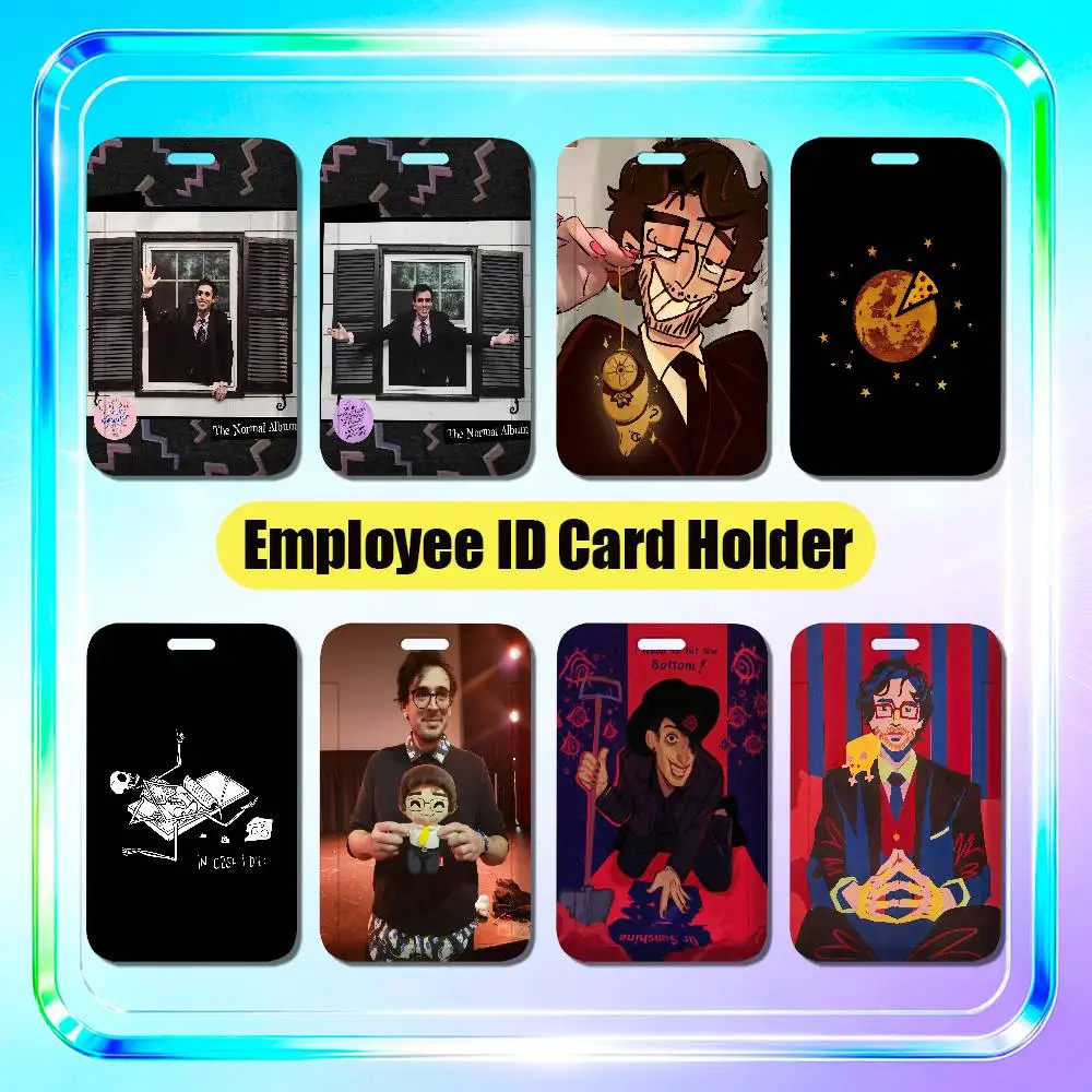For W-Will Wood The Normal Album Employee ID Card Holder Office Badge Student Bank Work Credit Holders Hard Case Shell
